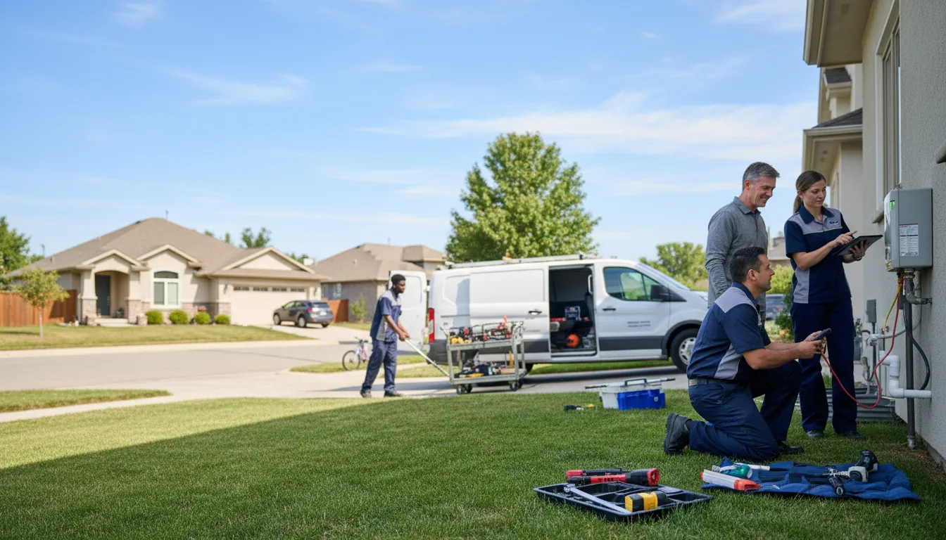 Tankless water heater service in Midvale, OH